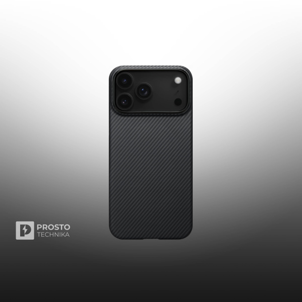 Чехол Pitaka Ultra-Slim Case для iPhone 17 Pro - Черный